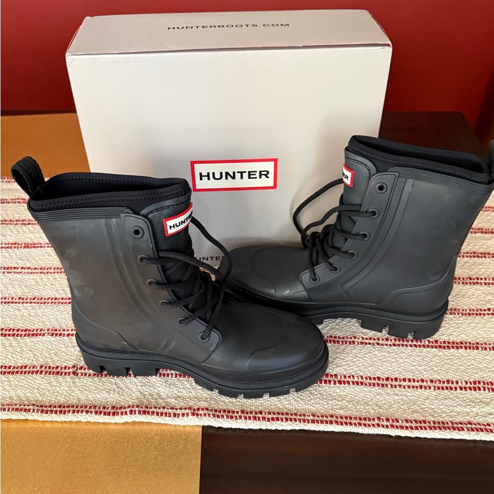 Hunter Black Waterproof Boots - Picture 5 of 12